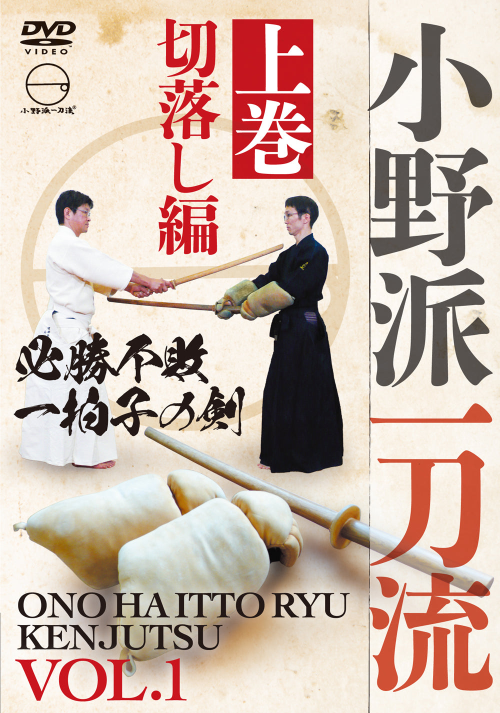 Ono Ha Itto Ryu Kenjutsu Vol 1 DVD by Toru Ishizaki