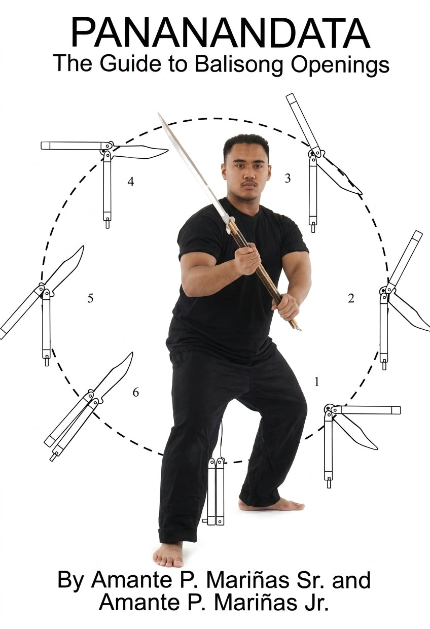 Pananandata Guide Balisong Butterfly Knife Openings Book by Amante Marianas