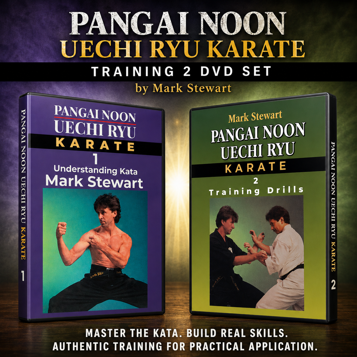 Pangai Noon Uechi Karate Training 2 DVD Set by Mark Stewart