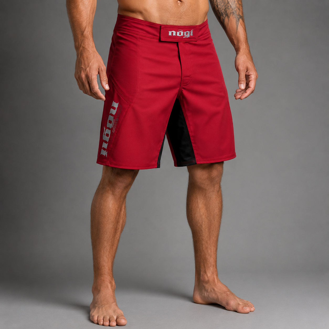 Phantom 3.0 Fight Shorts - Candy Apple Red by Nogi Industries - MADE IN USA - Limited Edition