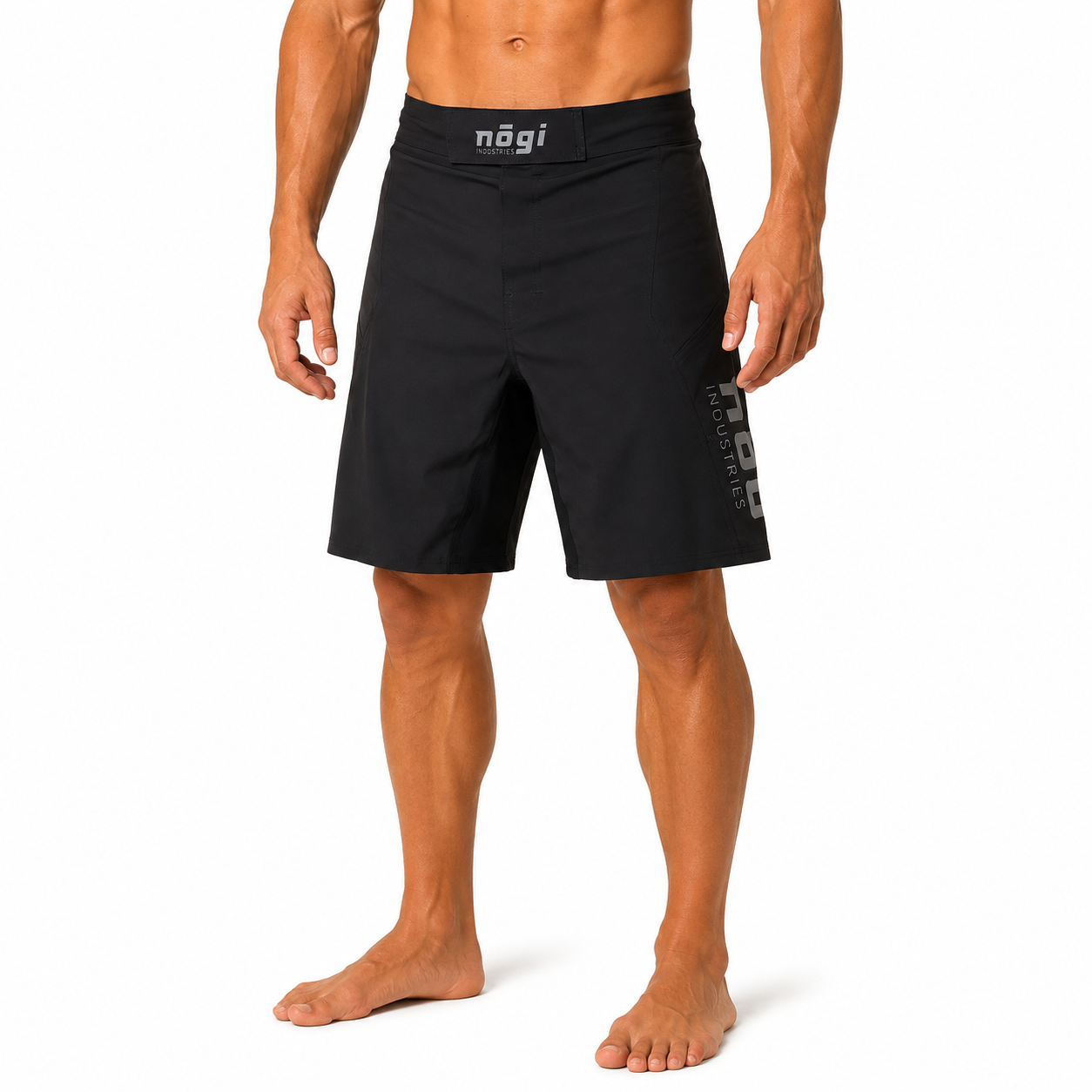 Phantom 4.0 Fight Shorts - Classic Black by Nogi Industries - MADE IN USA