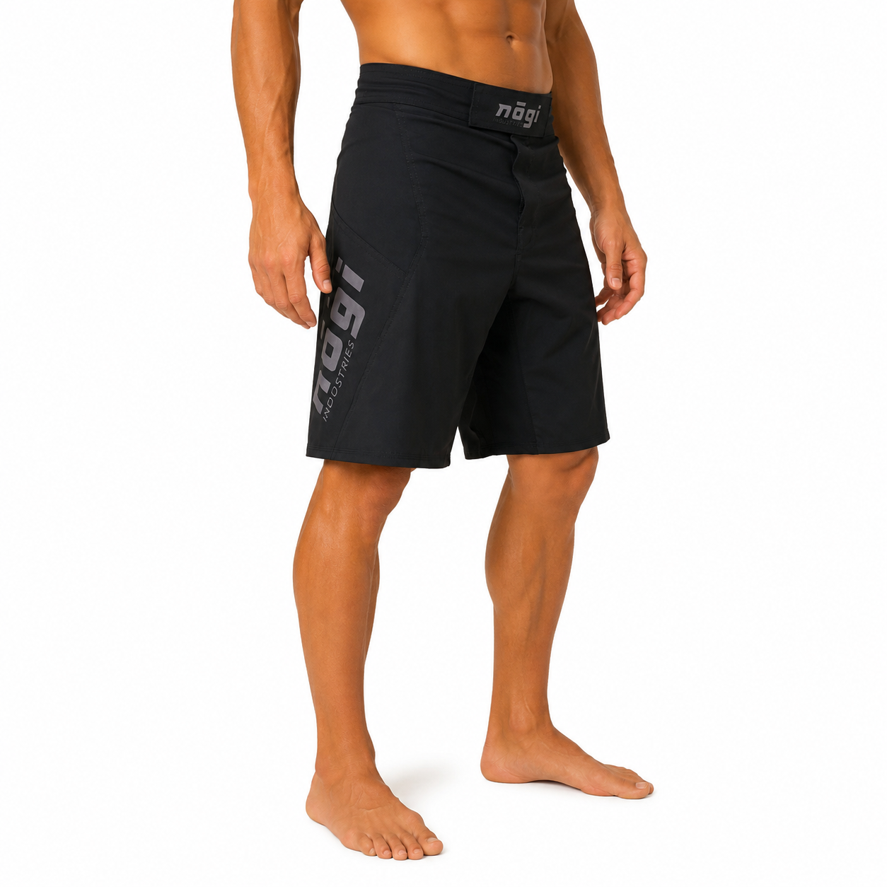 Phantom 4.0 Fight Shorts - Classic Black by Nogi Industries - MADE IN USA