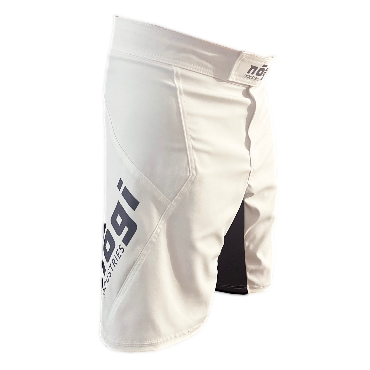 Phantom 4.0 Fight Shorts - Arctic White & Gray - MADE IN USA