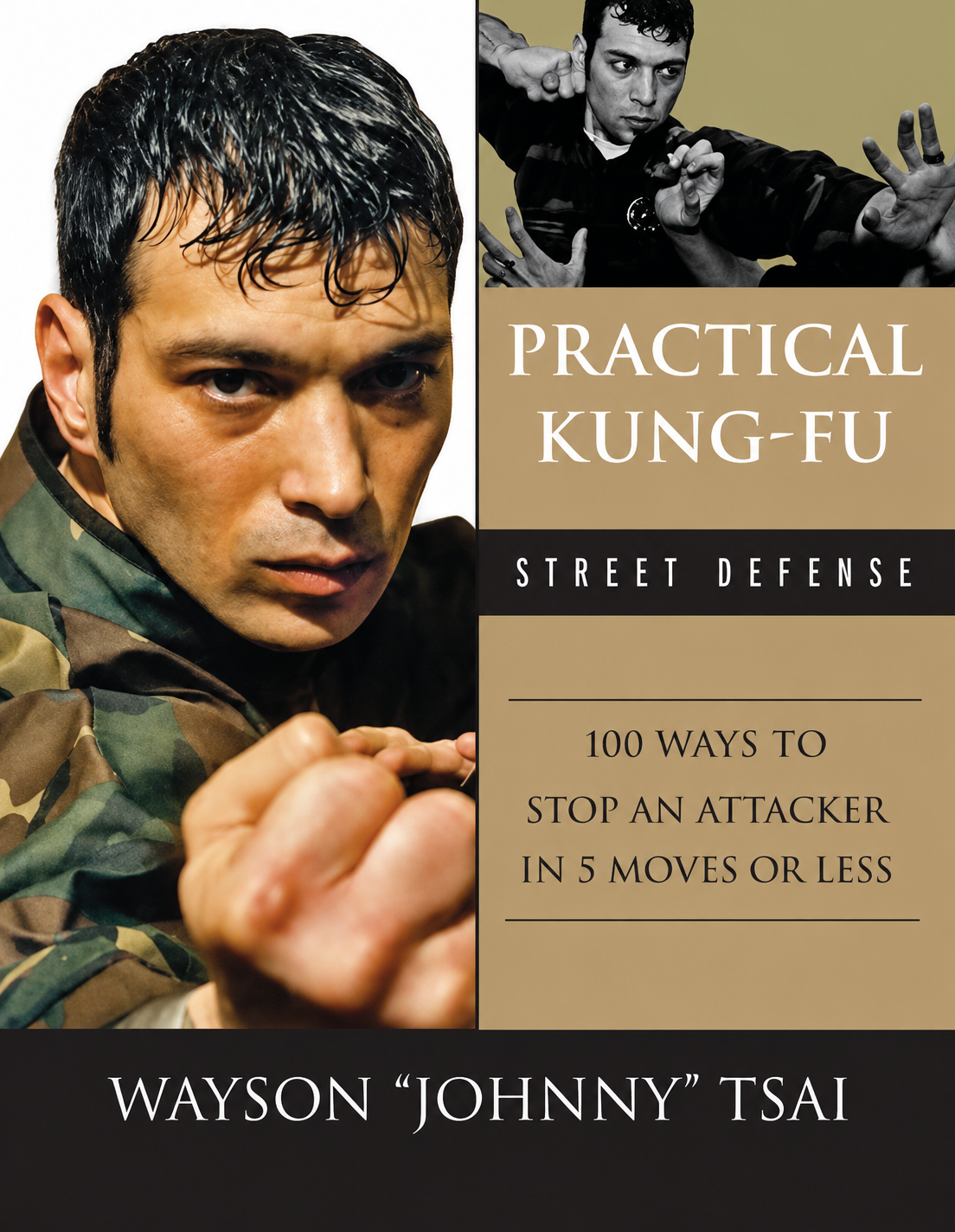 Practical Kung-Fu Street Defense: 100 Ways to Stop an Attacker in Five Moves or Less Book by Waysun Tsai (Preowned)