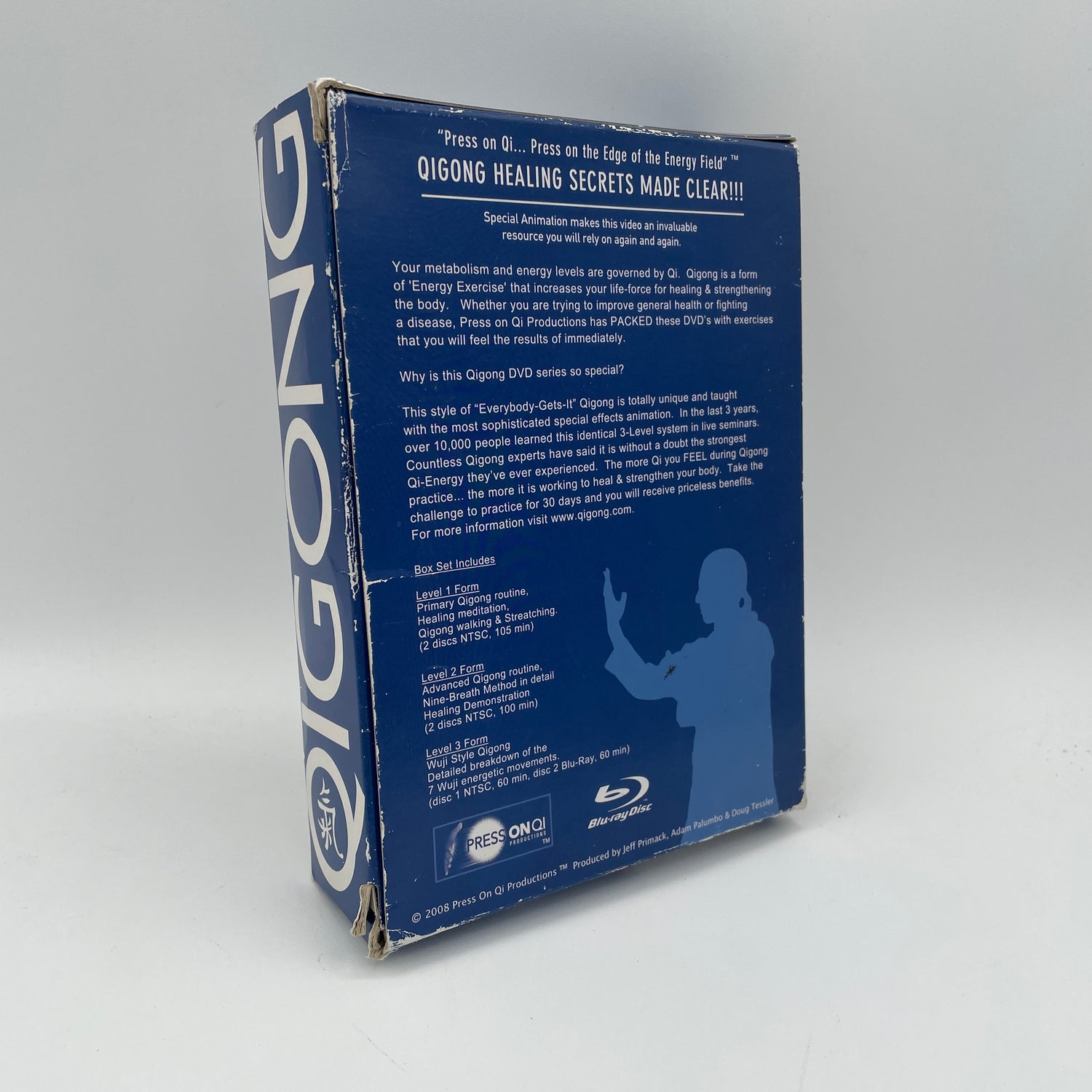Qigong Healing 5 DVD (& 1 Blu-ray) Box Set by Jeff Primack (Preowned)