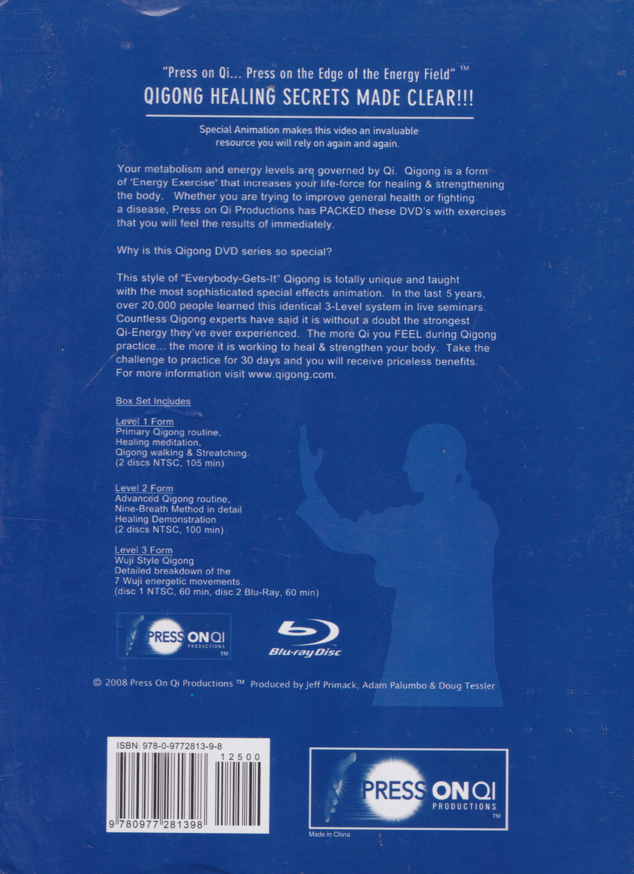 Qigong Healing 5 DVD (& 1 Blu-ray) Box Set by Jeff Primack (Preowned)