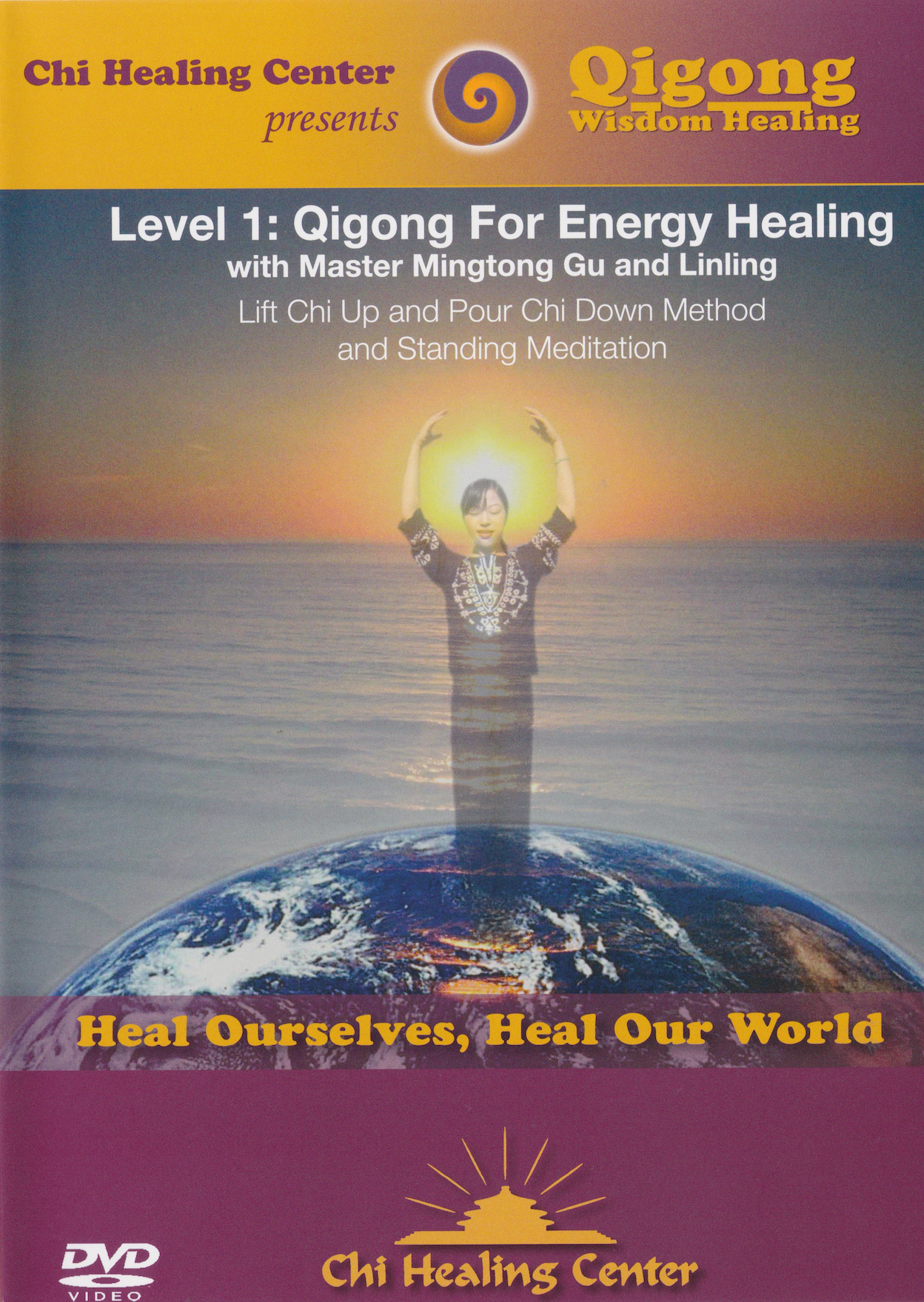 Qigong for Energy Healing 2 DVD Set by Mingtong Gu & Linling
