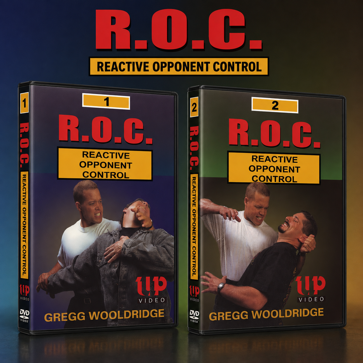 ROC Reactive Opponent Control 2 DVD Set by Gregg Wooldridge