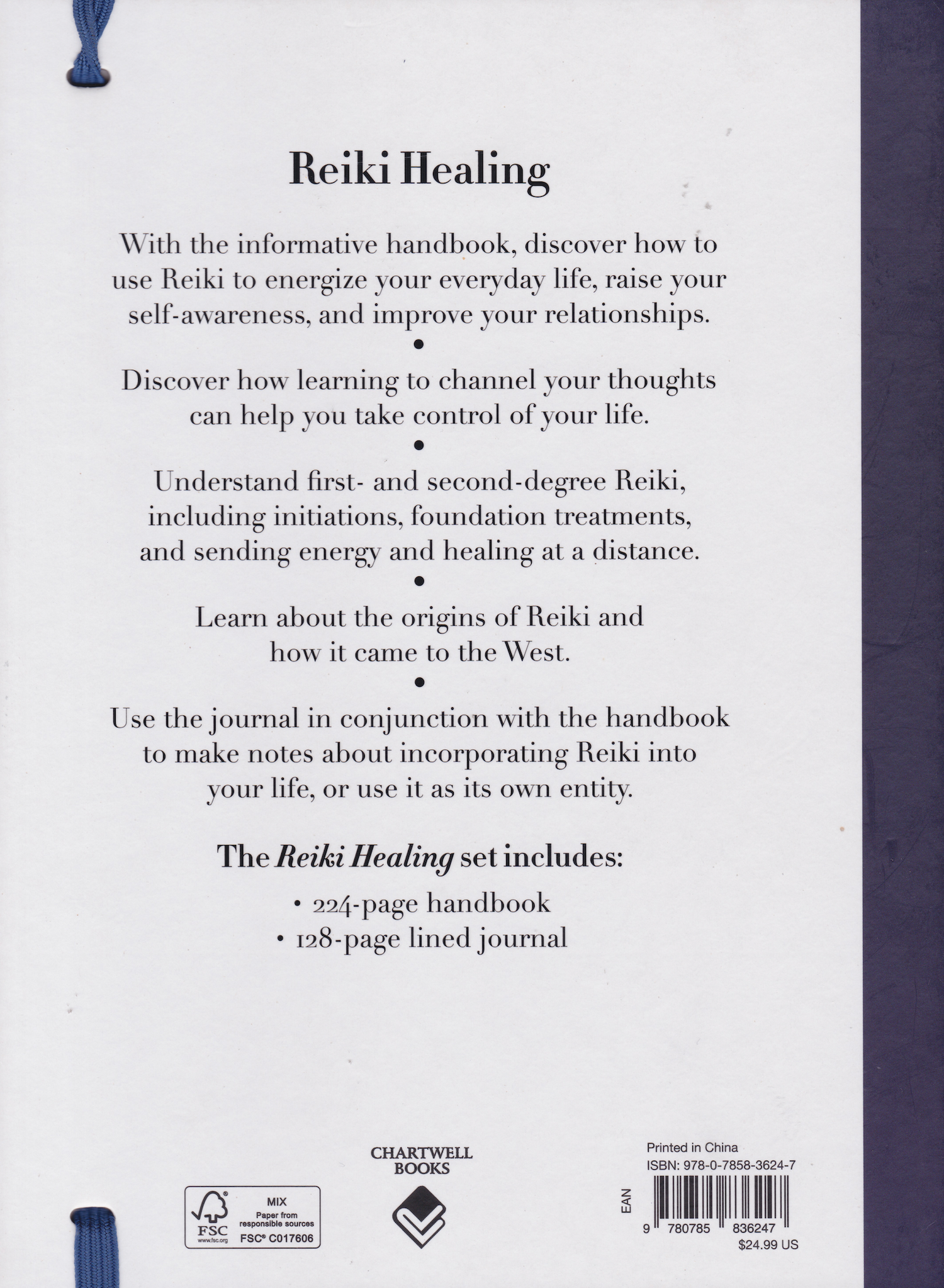 Reiki Healing Handbook & Journal Set (Hardcover) (Preowned)