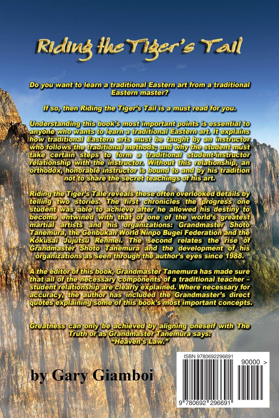 Riding The Tiger's Tail Book by Gary Giamboi