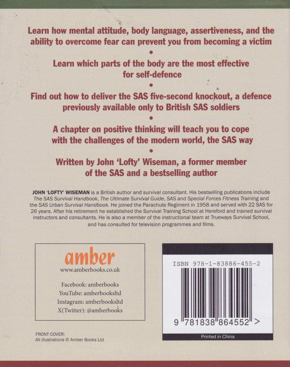 SAS and Special Forces Self Defence Handbook: A Complete Guide to Unarmed Combat Techniques Book by John Wiseman