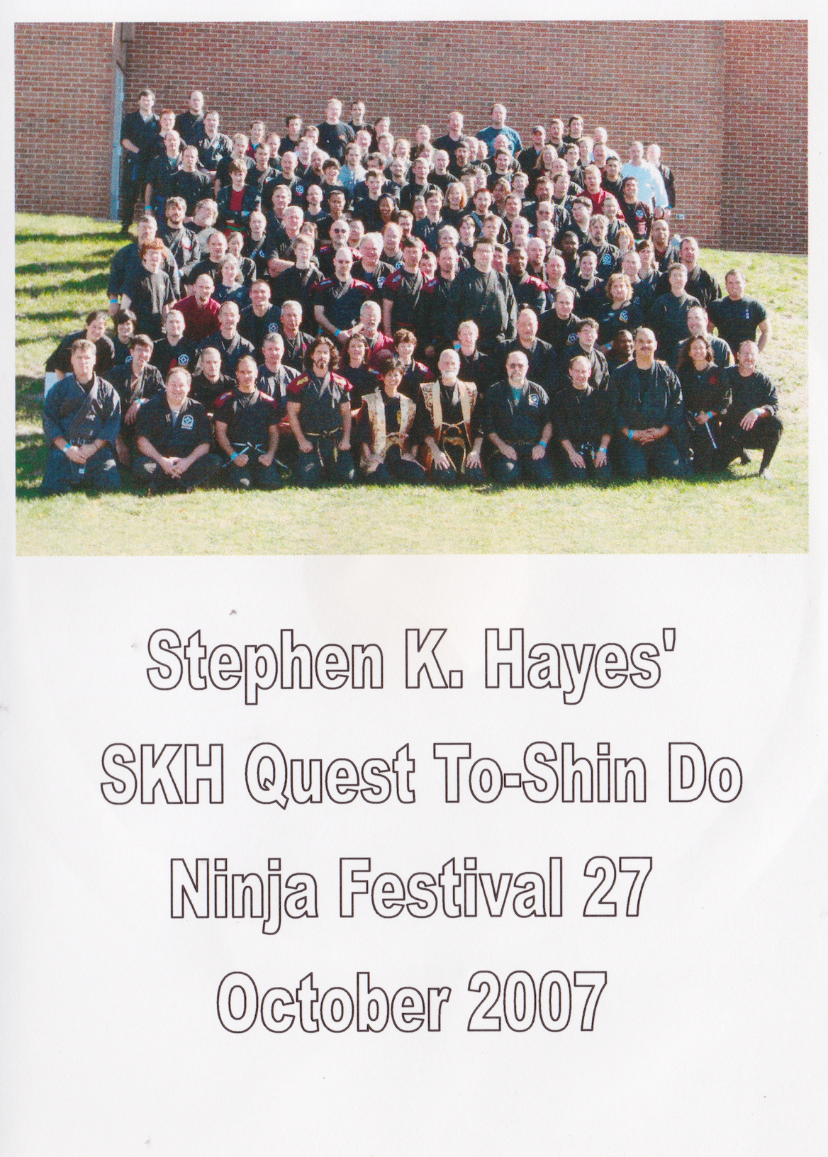 SKH Quest To-Shin Do Ninja Festival 27 (3 DVD Set) with Stephen Hayes (Preowned)