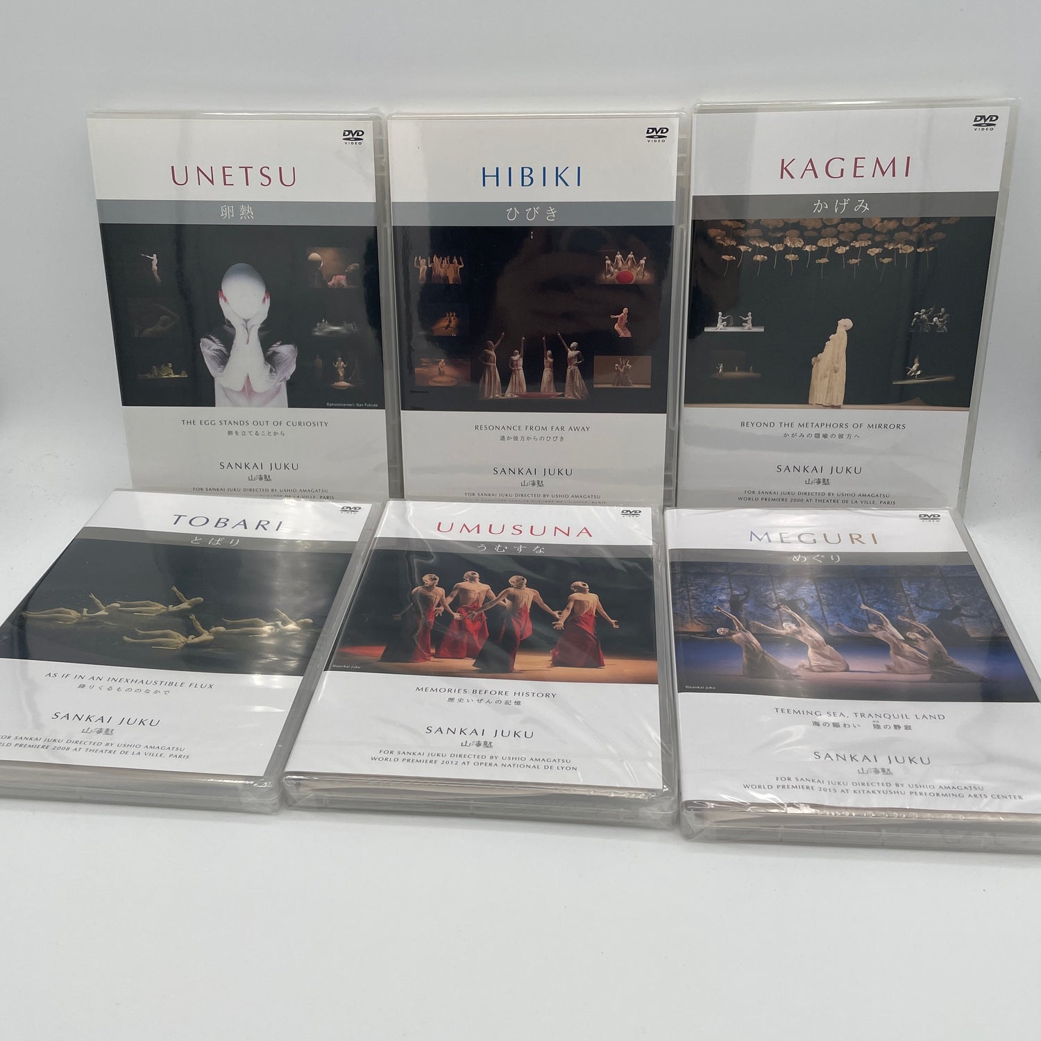 Sankai Juku Complete 6 DVD Set Butoh Performance Art