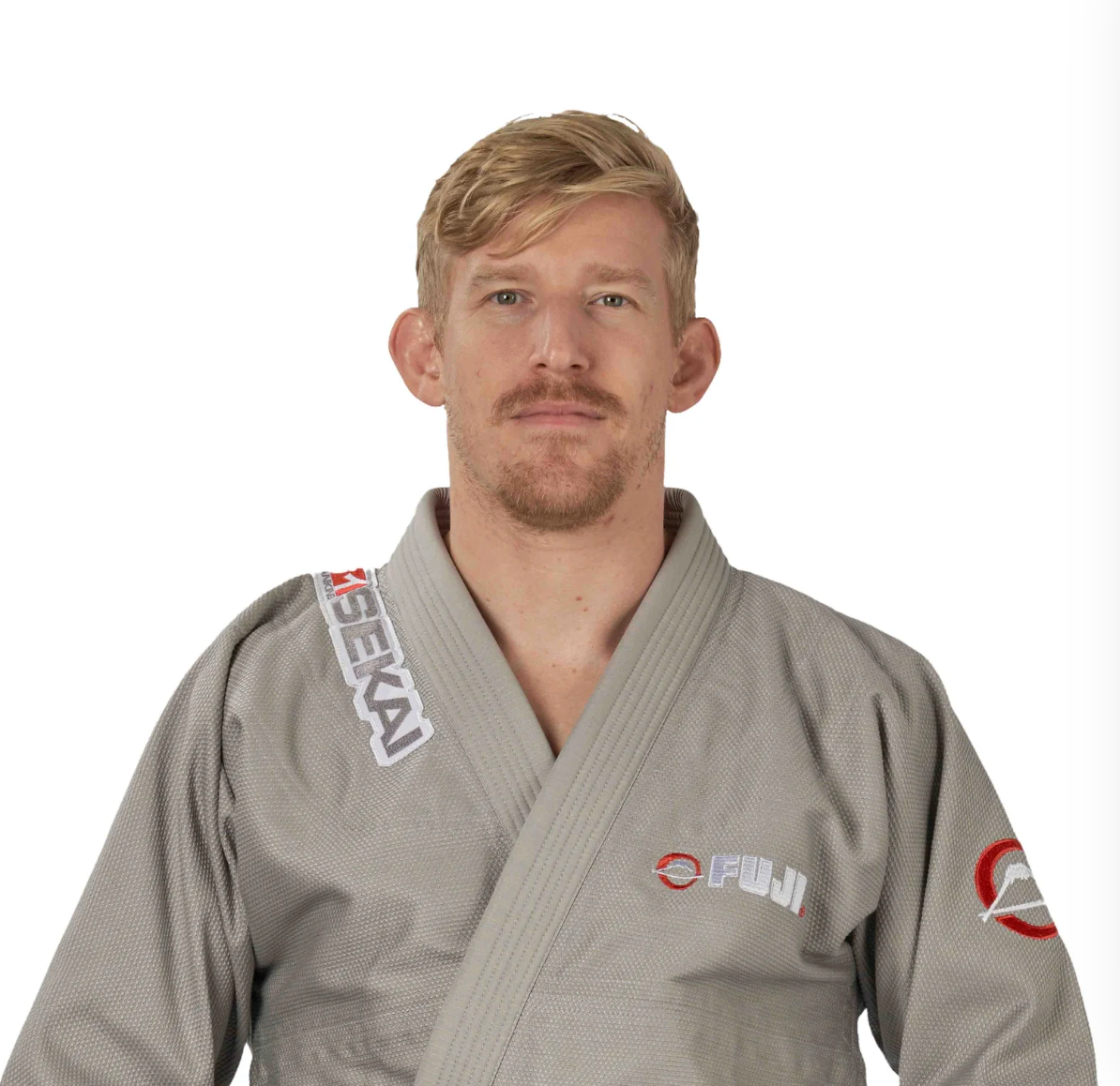 Sekai 2.0 BJJ Gi by Fuji Sports - Grey/Red