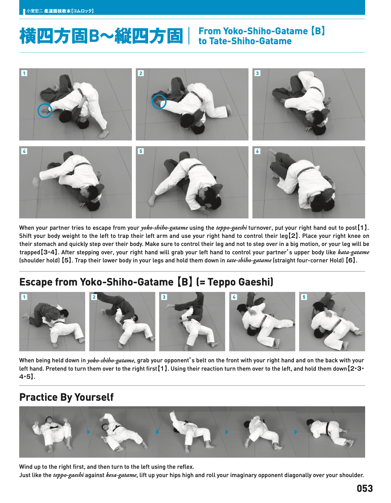 Judo Newaza of Koji Komuro Komlock (E-Book)