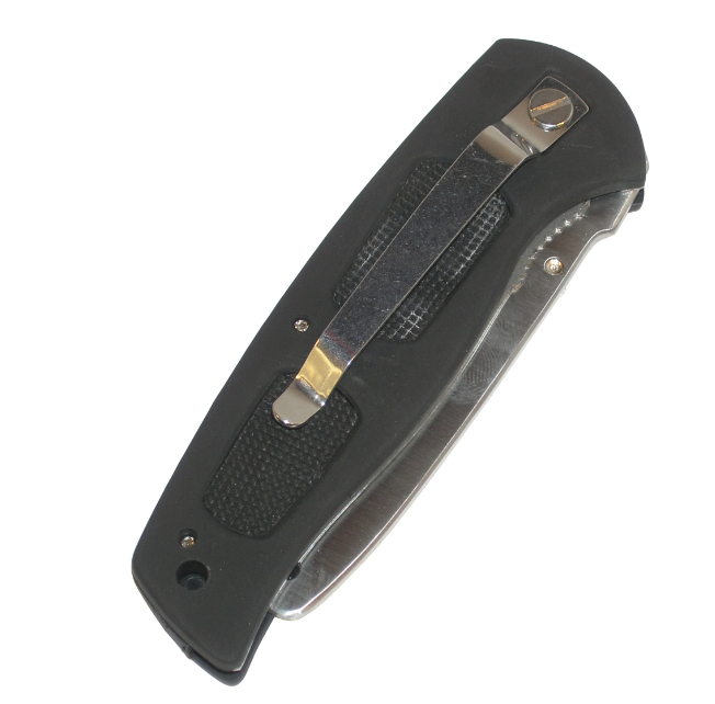 Practice Dull Folding Knife Black by Ronin Gear