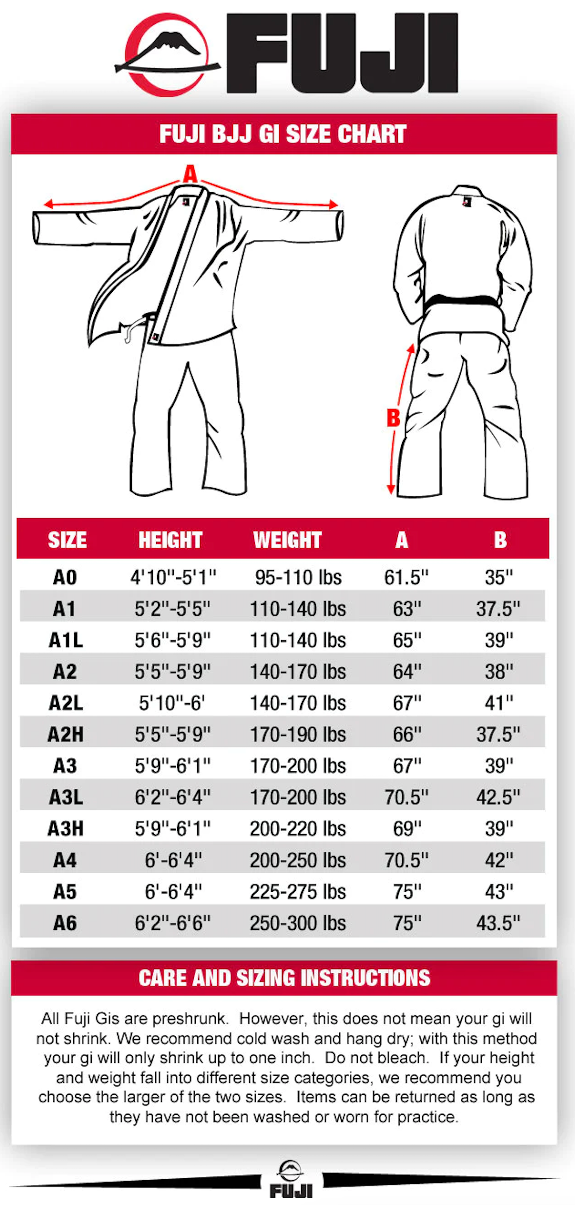 Ultra Lite 300 BJJ Gi White by Fuji