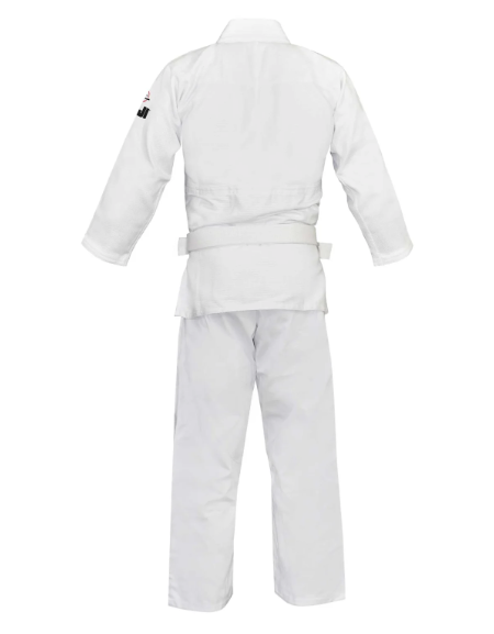 Single Weave Judo Gi - by Fuji (White, Blue)