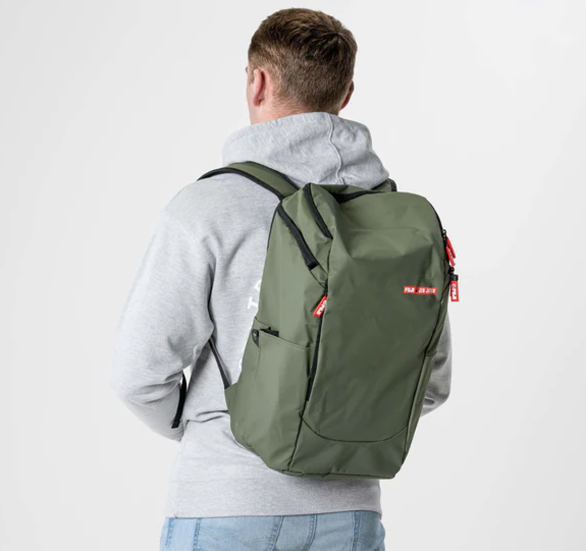 Urban Day Backpack Military Green by Fuji