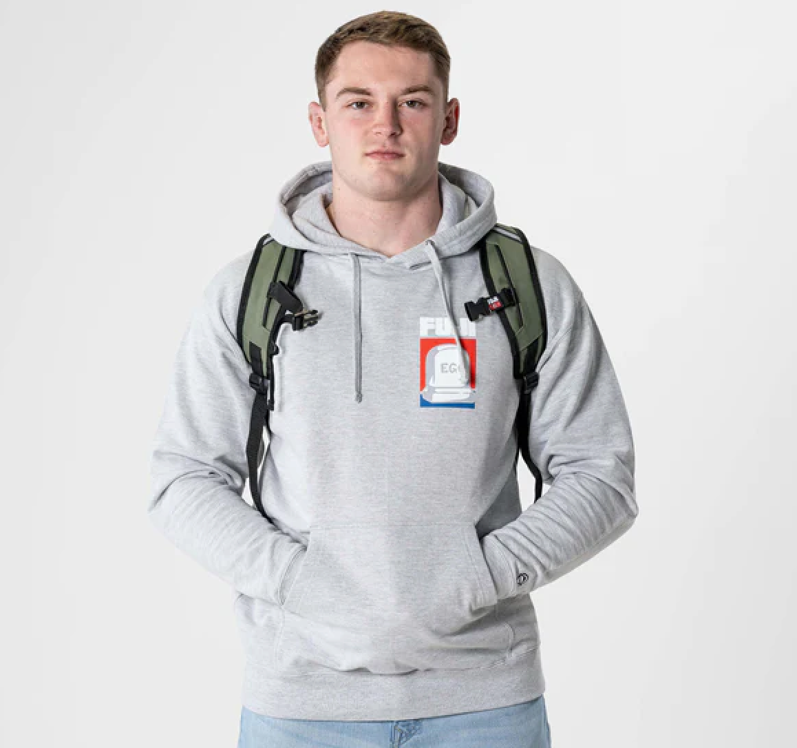 Urban Day Backpack Military Green by Fuji