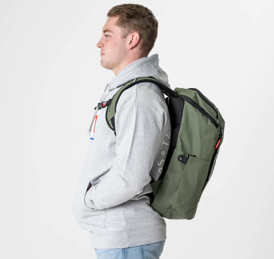 Urban Day Backpack Military Green by Fuji
