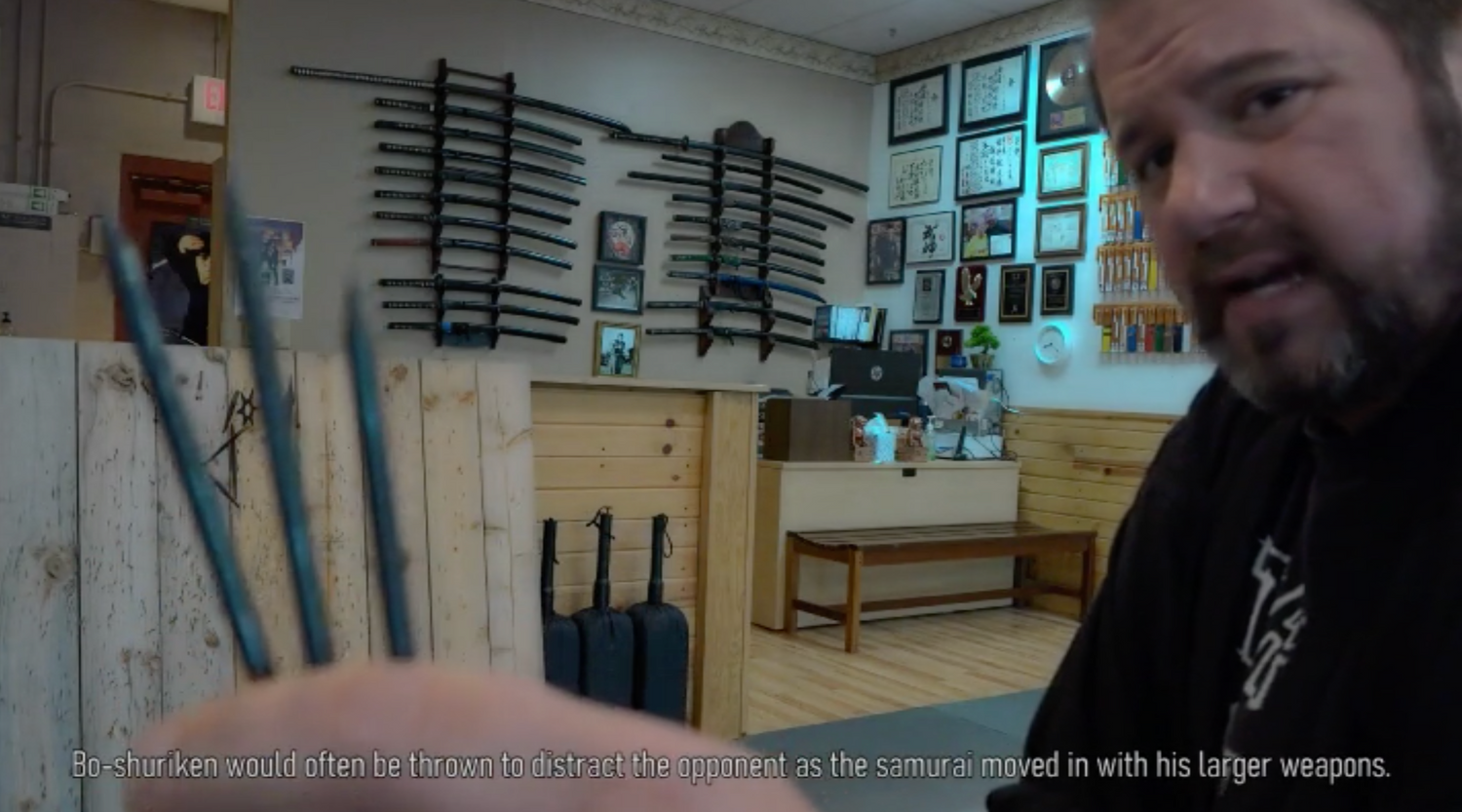 Shuriken - Throwing Stars of the Samurai & Ninja DVD with Todd Norcross