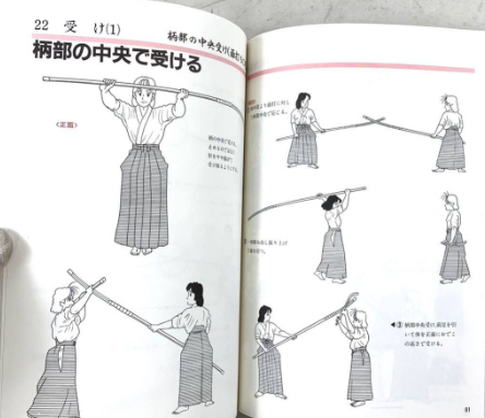 Illustrated Naginata Book by All Japan Naginata Federation (Preowned)