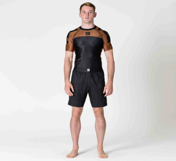 Competition Ranked Rashguard by Fuji - Brown