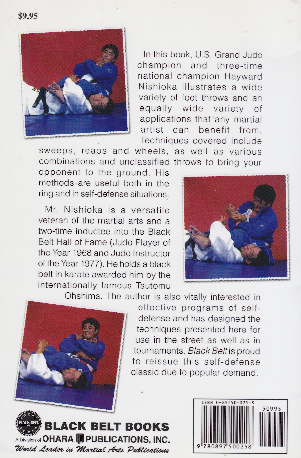 Foot Throws Book by Hayward Nishioka (Preowned)