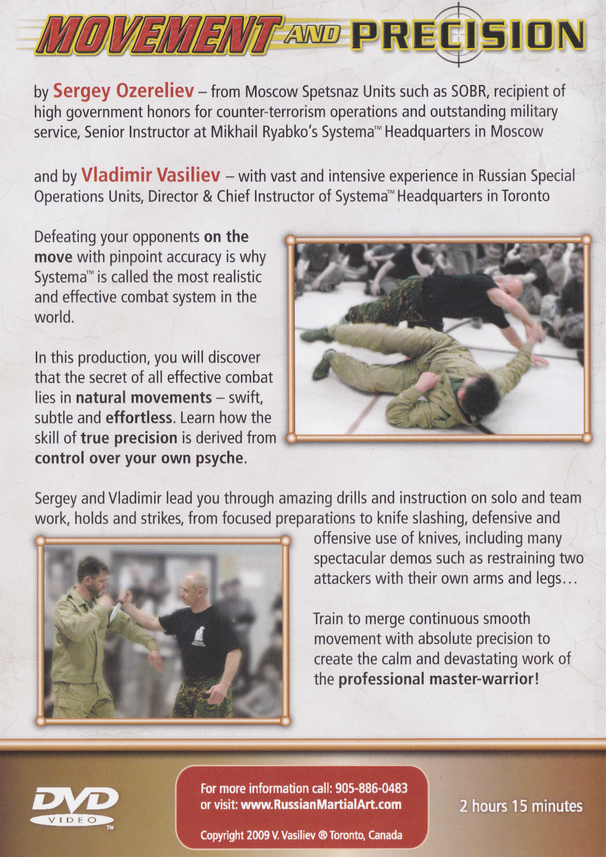 Systema Movement and Precision DVD with Sergey Ozereliev