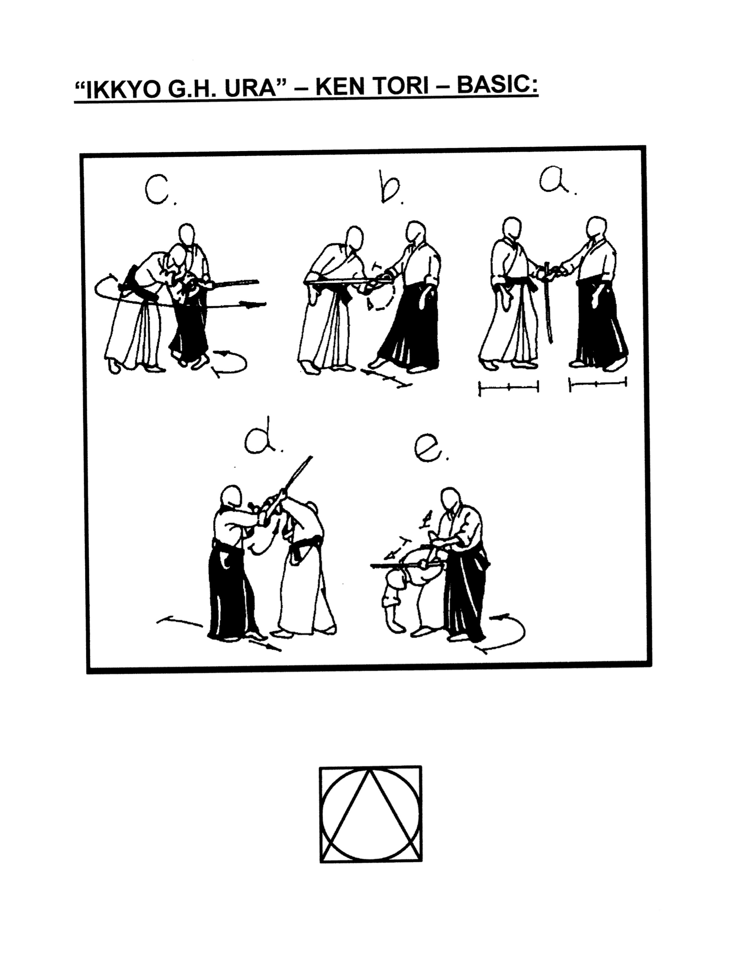 Nishio Sensei Aikido Notebook Vol 2 Weapons by Stephi Varjan