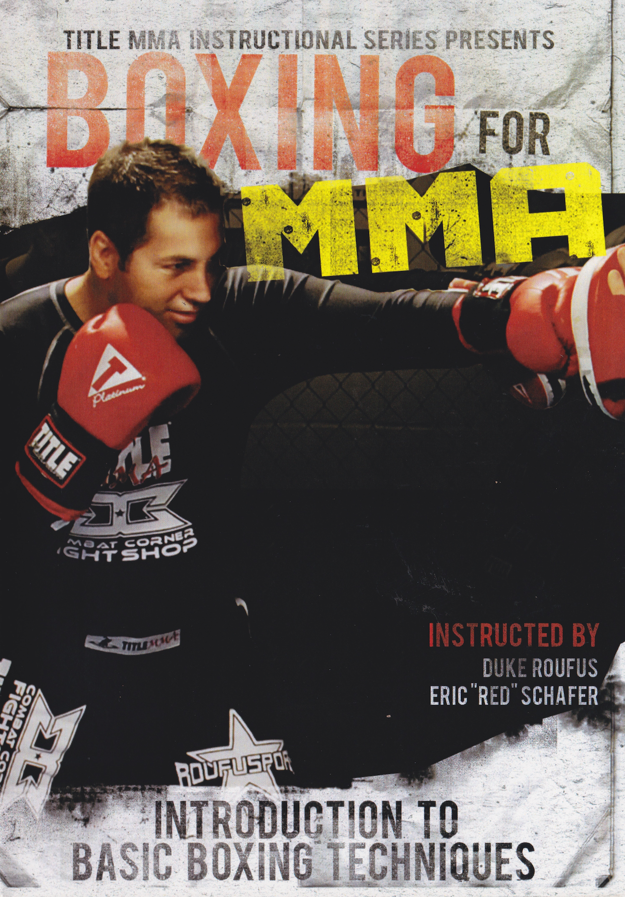Title MMA Instructional Series 4 DVD Set with Duke Roufus & Eric Schafer (Preowned)