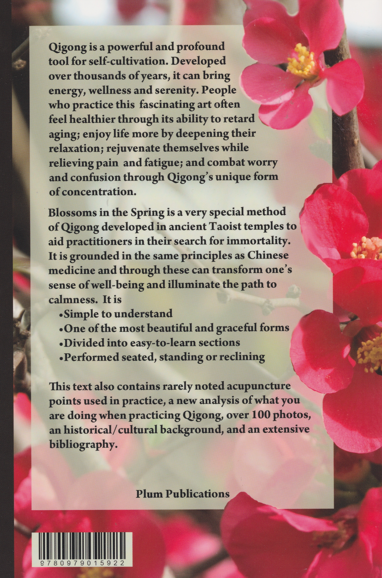 Blossoms in the Spring: A Perfect Method of Qigong Book & DVD by Ted Mancuso