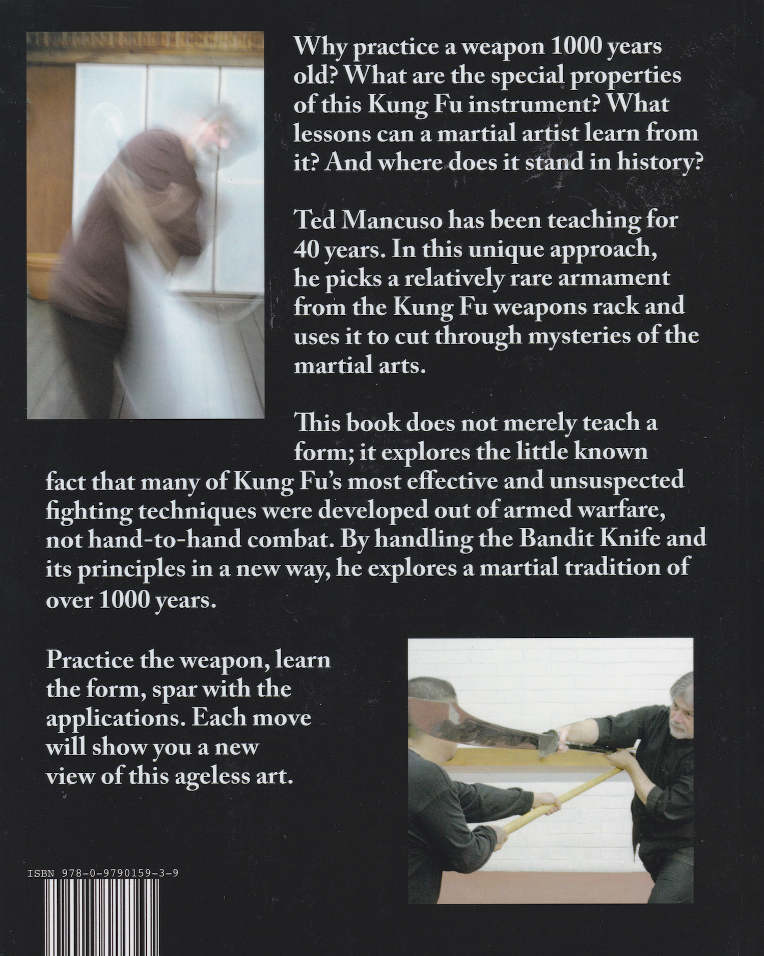 The Bandit Knife: Kung Fu's Rebellious Weapon Book & DVD by Ted Mancuso