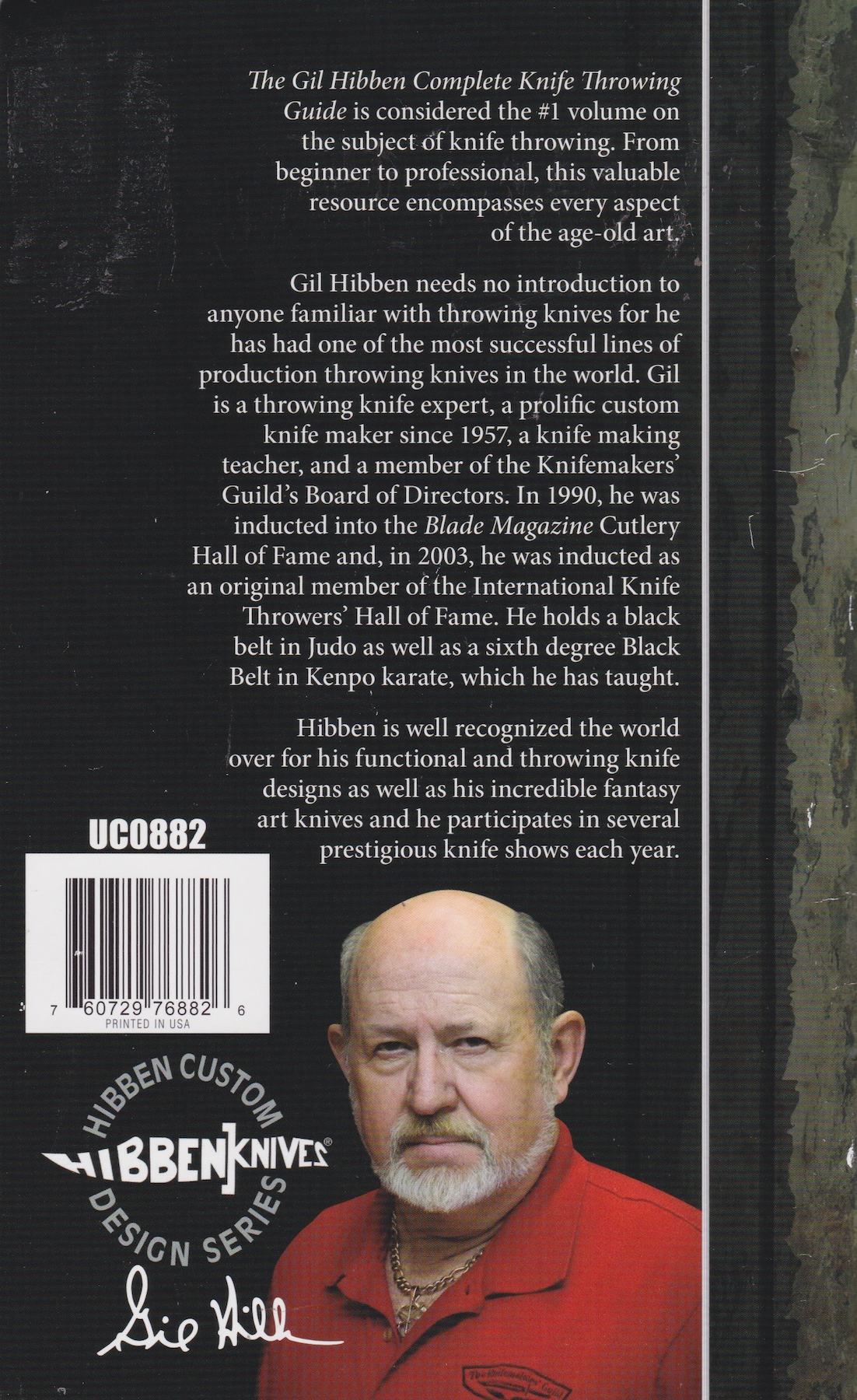 The Complete Knife Throwing Guide Book by Gil Hibben (Preowned)