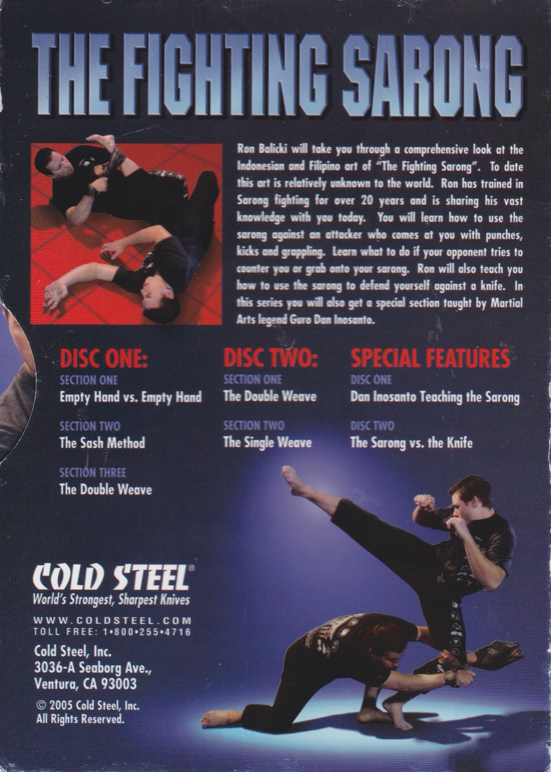 The Fighting Sarong 2 DVD Set with Ron Balicki (Preowned)