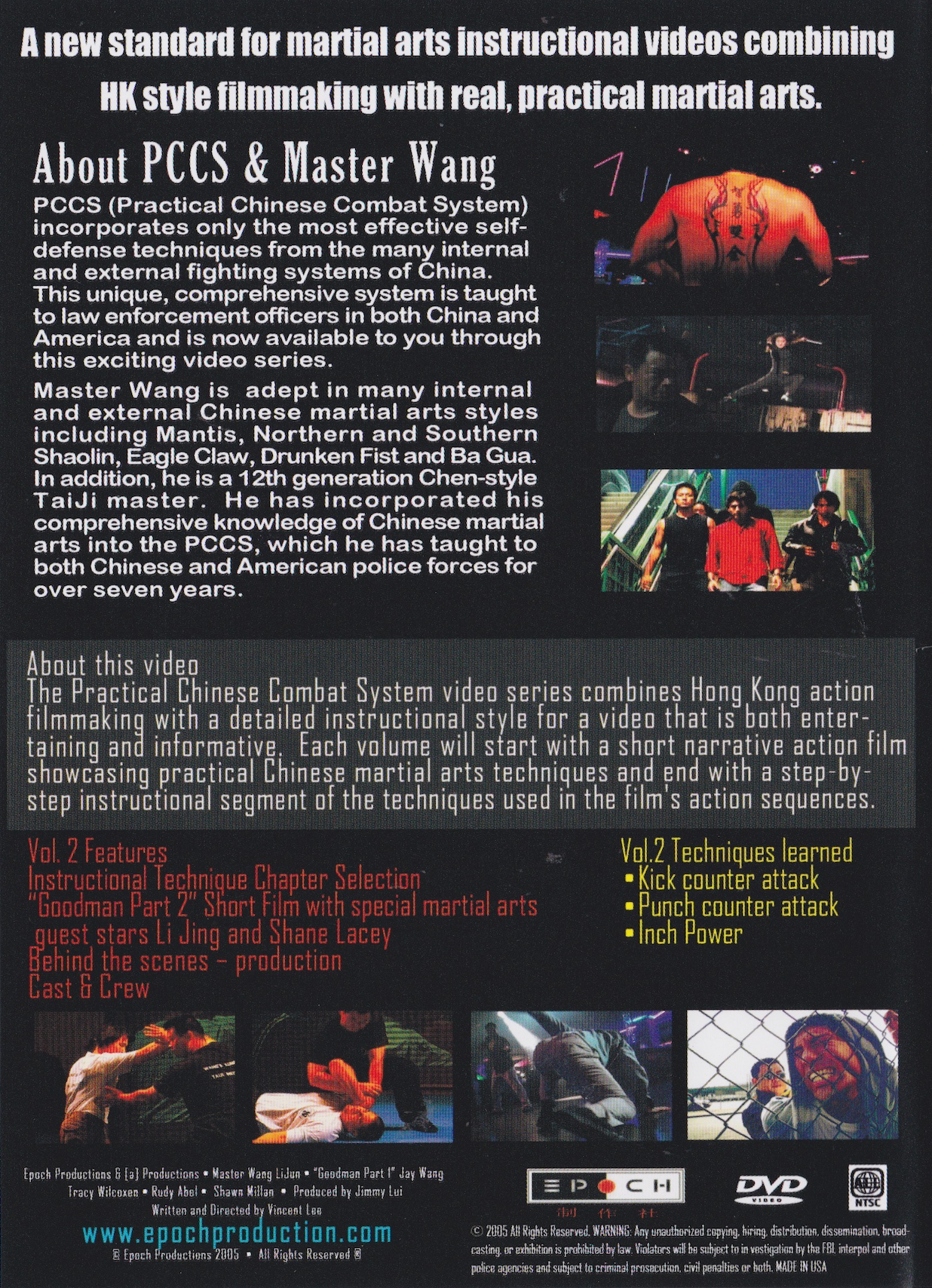 PCCS Practical Chinese Combat System DVD 2 by Wang Lijun