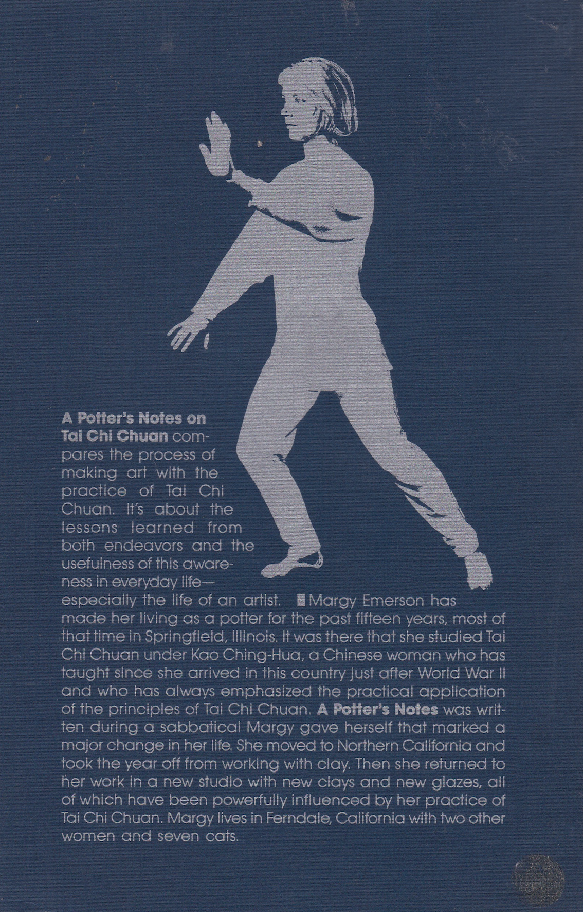 A Potter's Notes on Tai Chi Chuan Book by Margy Emerson (Preowned)
