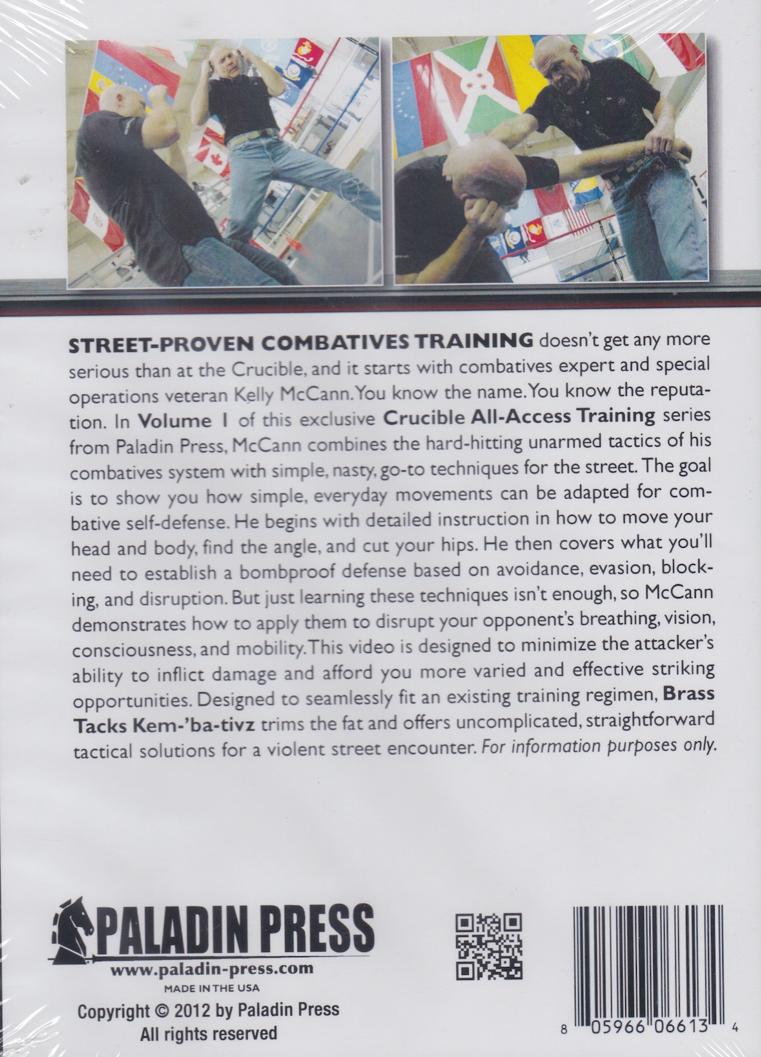 Crucible All Access Training Vol 1 Brass Tacks Kem-Ba-Tivz 2 DVD Set with Kelly McCann