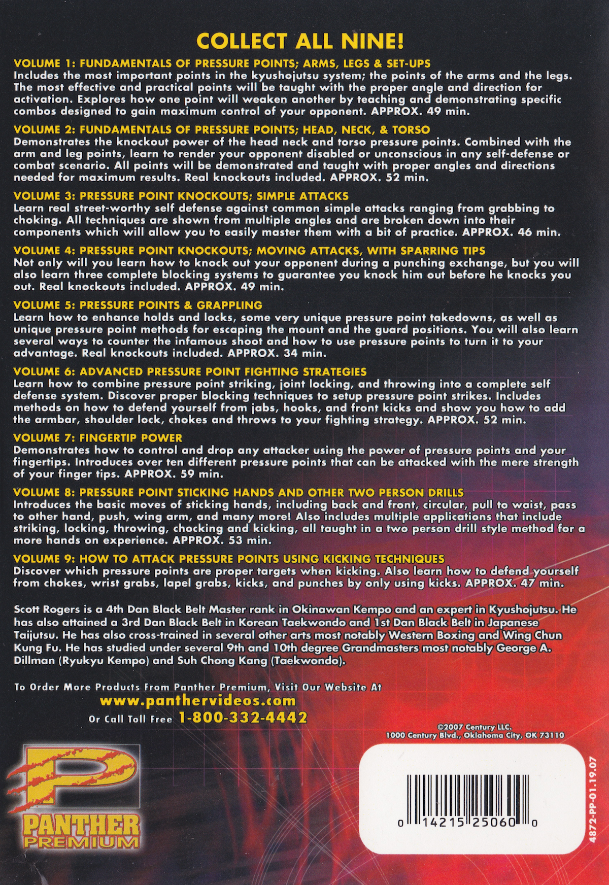 Authentic Pressure Points DVD 2: Fundamentals of Head, Neck, & Torso by Scott Rogers (Preowned)