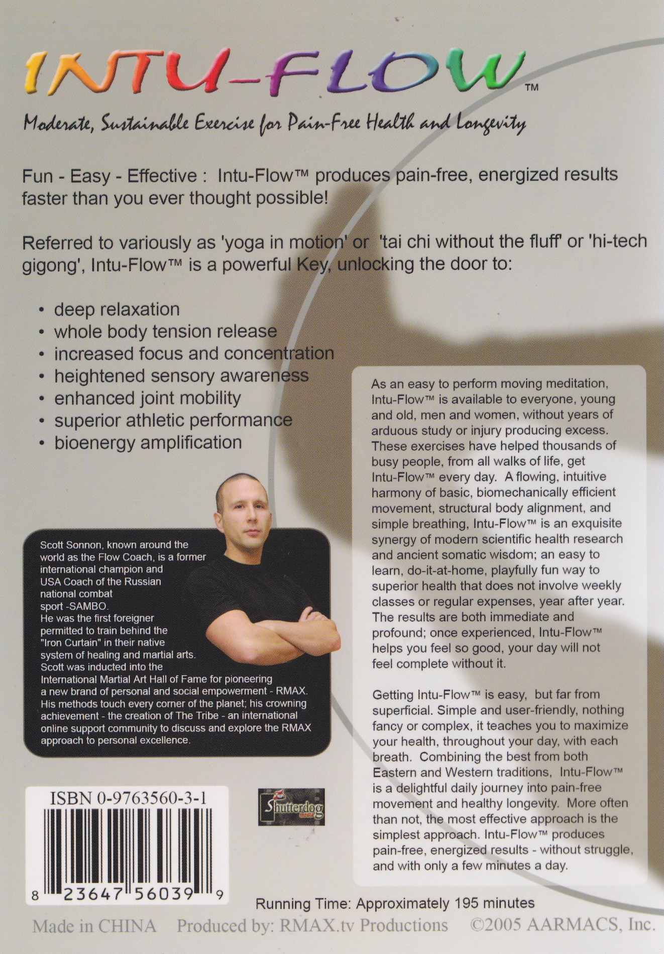 Intu-Flow Deluxe Edition 2 DVD Set by Scott Sonnon (Preowned)