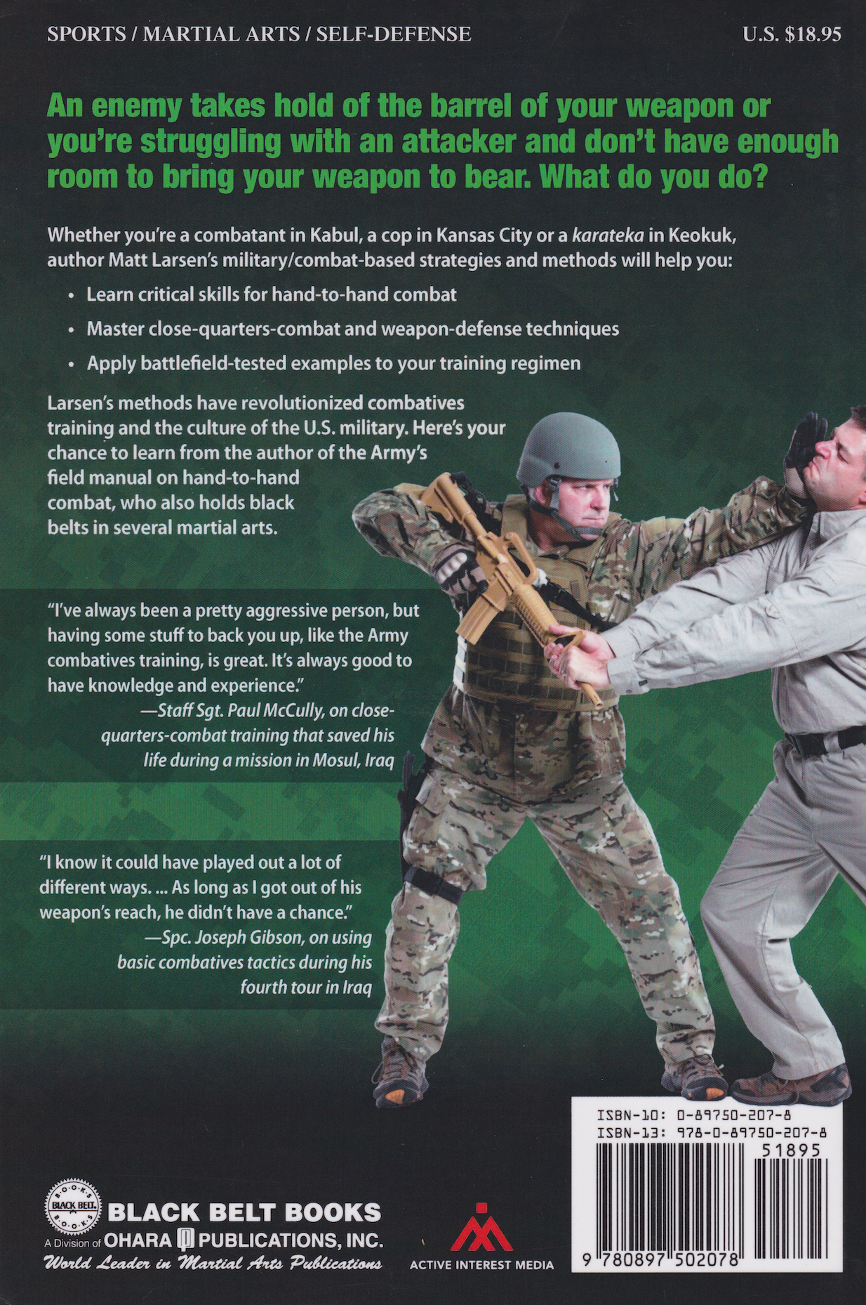 Modern Army Combatives: Battle-Proven Techniques and Training Methods Book by Matt Larsen