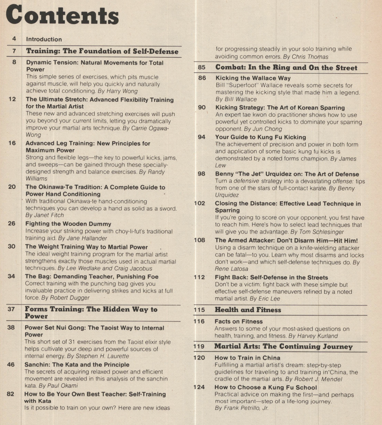 Inside Kung Fu Presents Fighting Masters Self Defense Guide Magazine 1983 (E-Book)