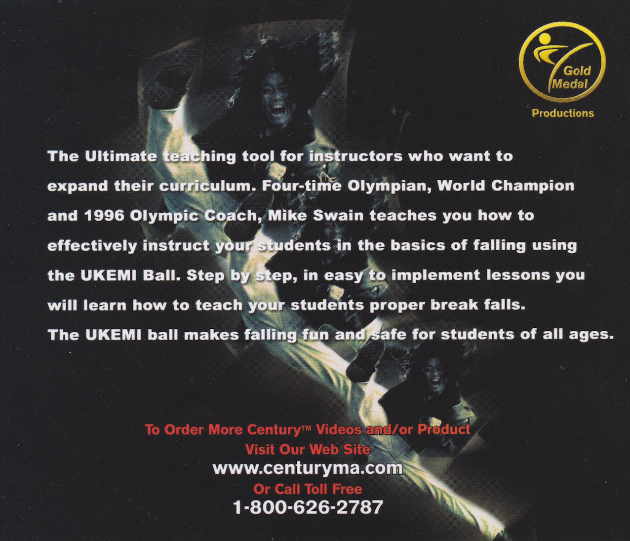 Ukemi Ball DVD by Mike Swain (Preowned)