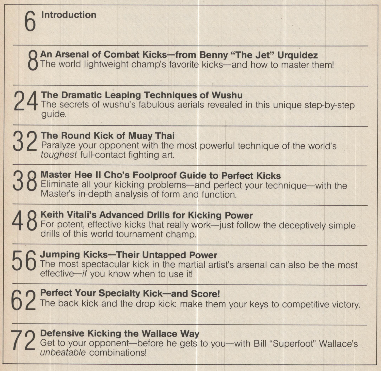 The Complete Masters Kicking Guide Magazine (E-Book)