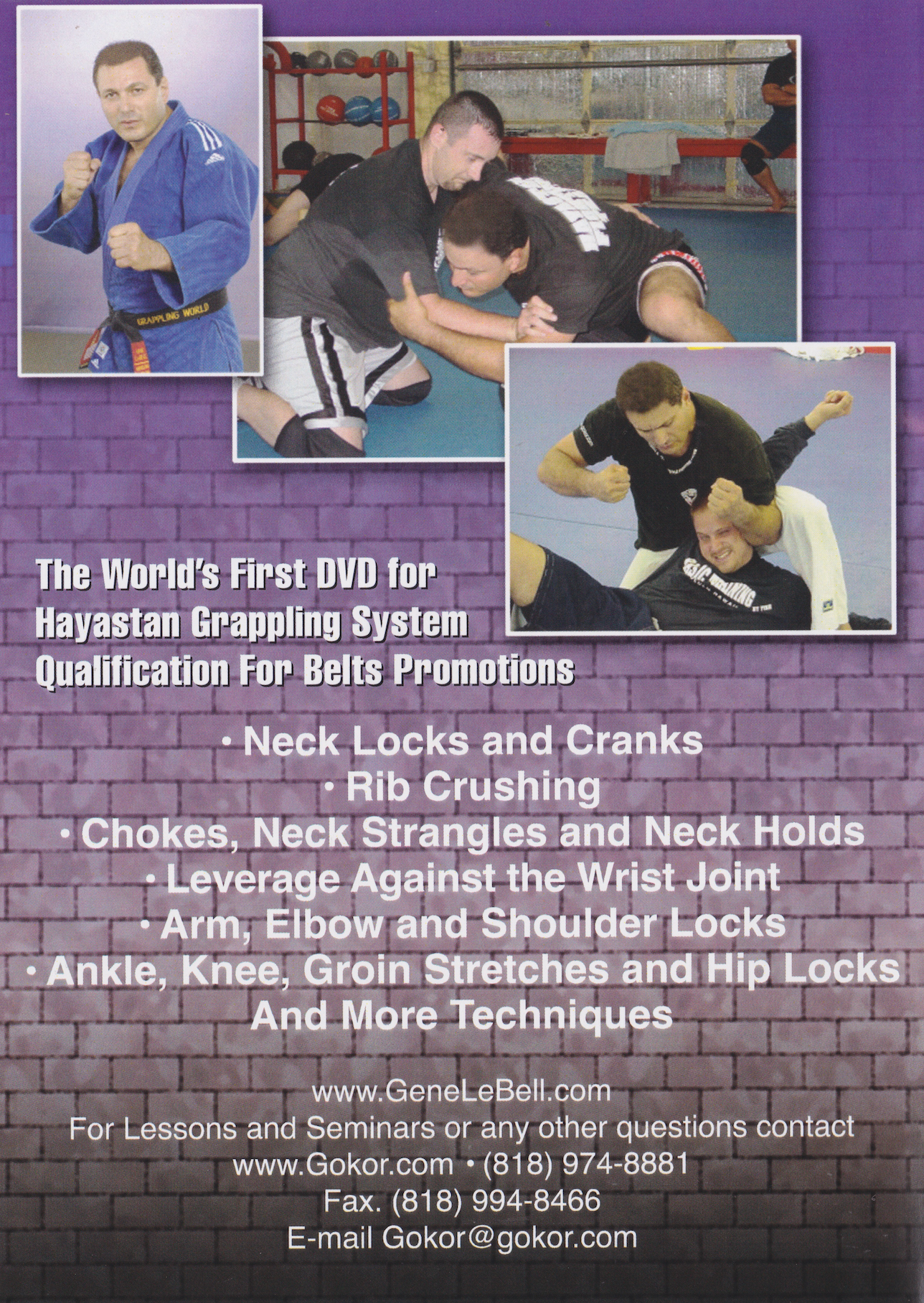 Gene LeBell & Gokor Chivichyan's Grappling World DVD