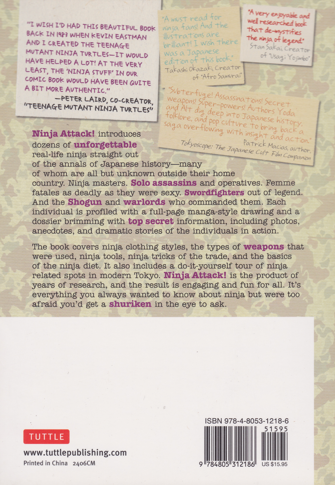 Ninja Attack! True Tales of Assassins, Samurai, and Outlaws Book by Hiroko Yoda & Matt Alt