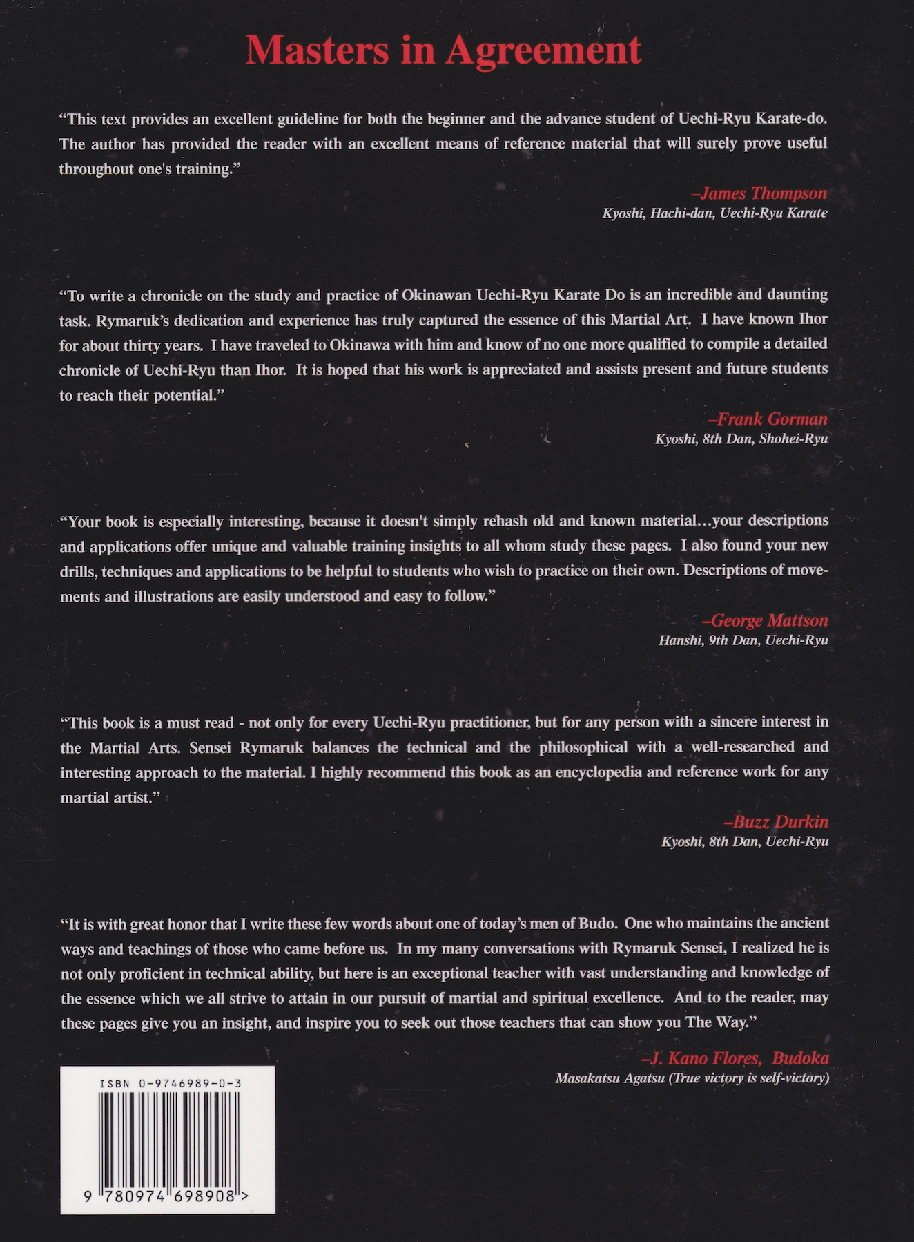 Karate: A Master's Secrets of Uechi Ryu Book by Ihor Rymaruk