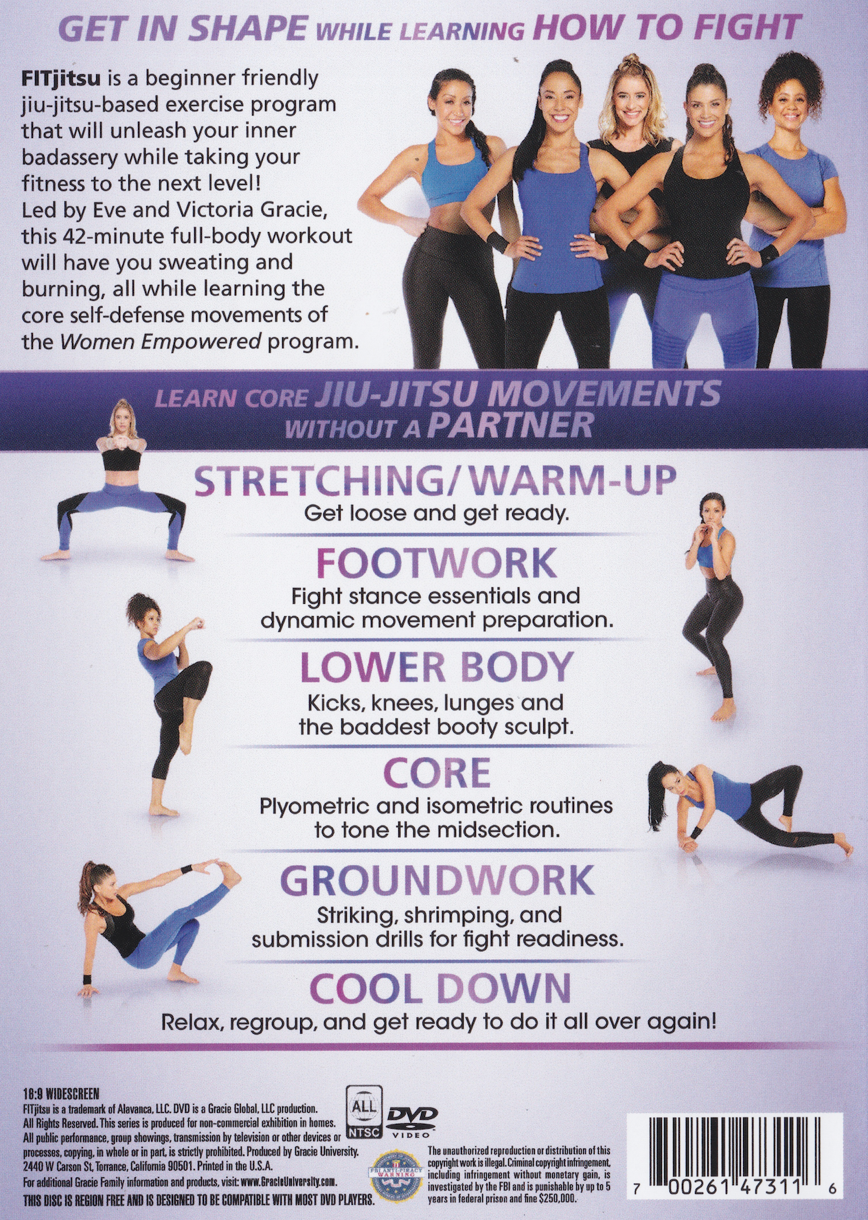 FITjitsu DVD with Eve & Victoria Gracie