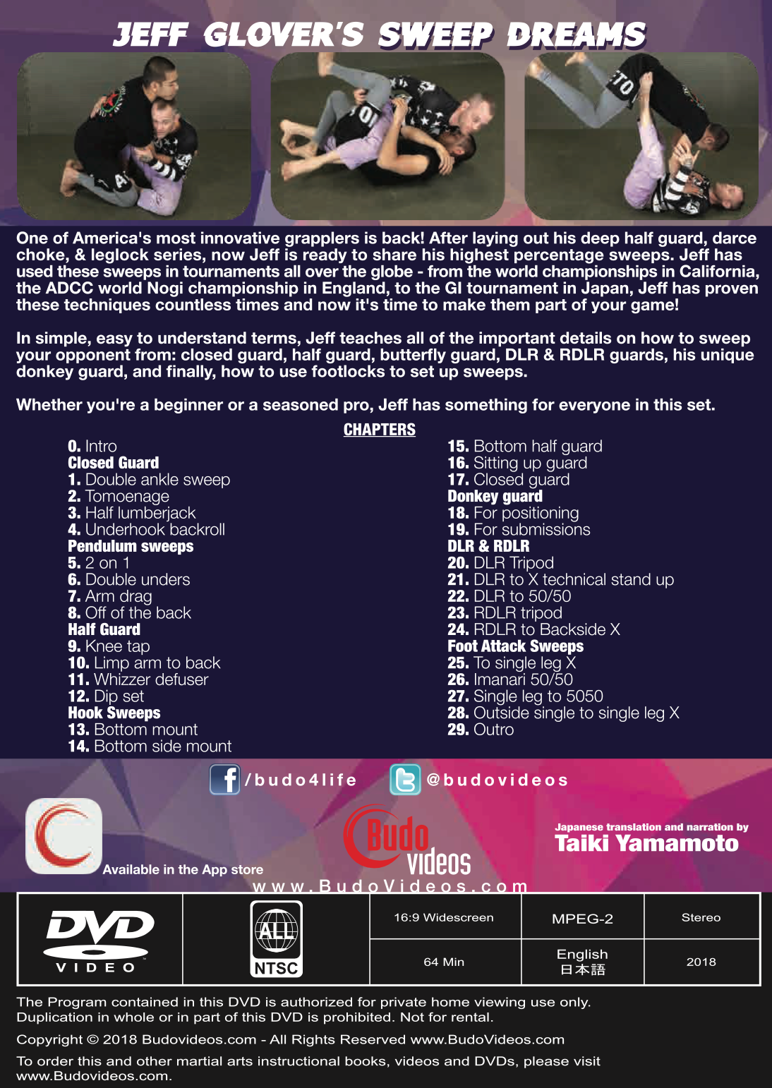 Sweep Dreams DVD by Jeff Glover